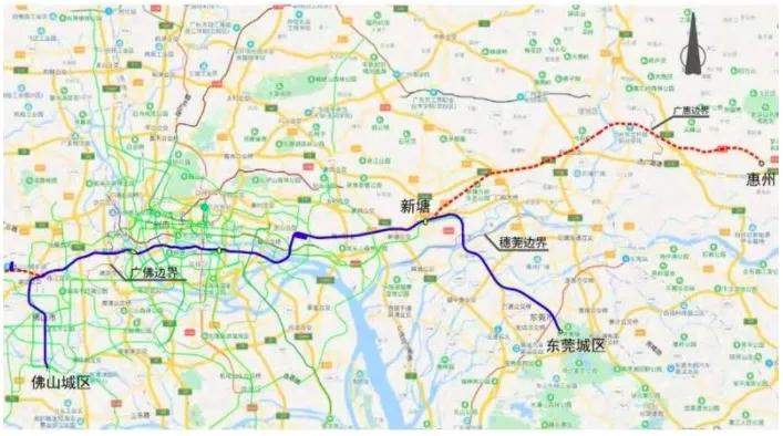 广佛地铁最新线路图，连接两大城市的畅通交通脉络