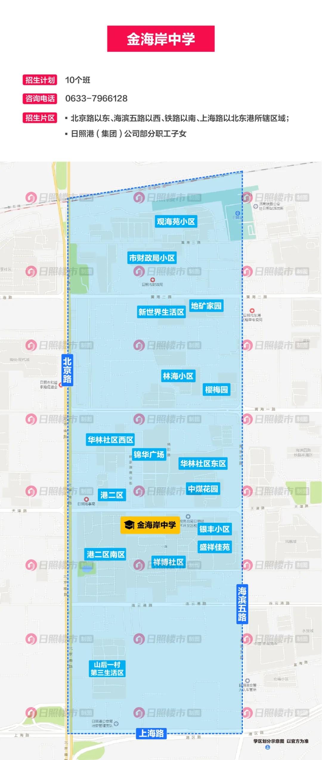 日照市区最新地图详解