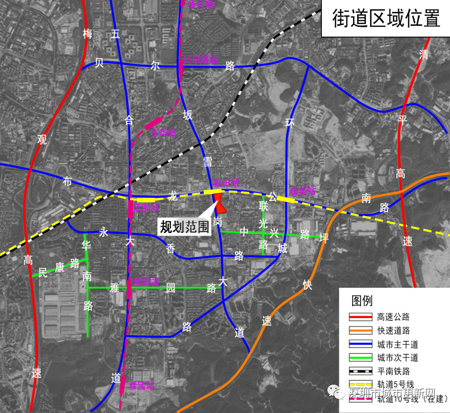 深圳坂田未来蓝图揭秘，最新规划图展现城市蓬勃发展新面貌