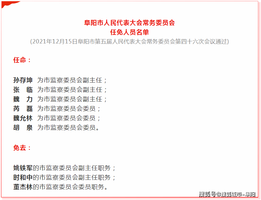 阜阳市最新人事任免，推动城市发展的新一轮人才布局调整