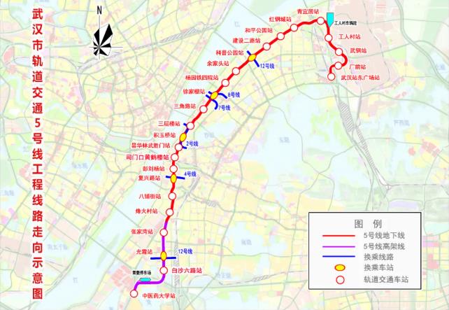 地铁5号线最新线路图解析