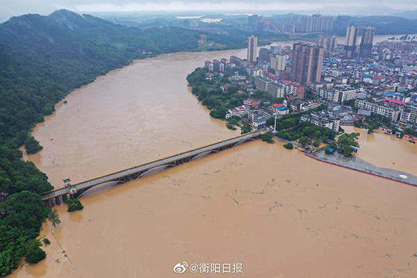 湘江洪峰过境，多方联动抗击洪灾最新消息